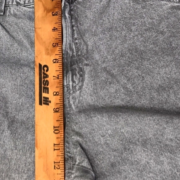 Divided HM Cargo Y2K Baggy W 10 Fit 32x29 Mid Rise Mid Grey Zip Button 6 Pockets - Picture 13 of 15